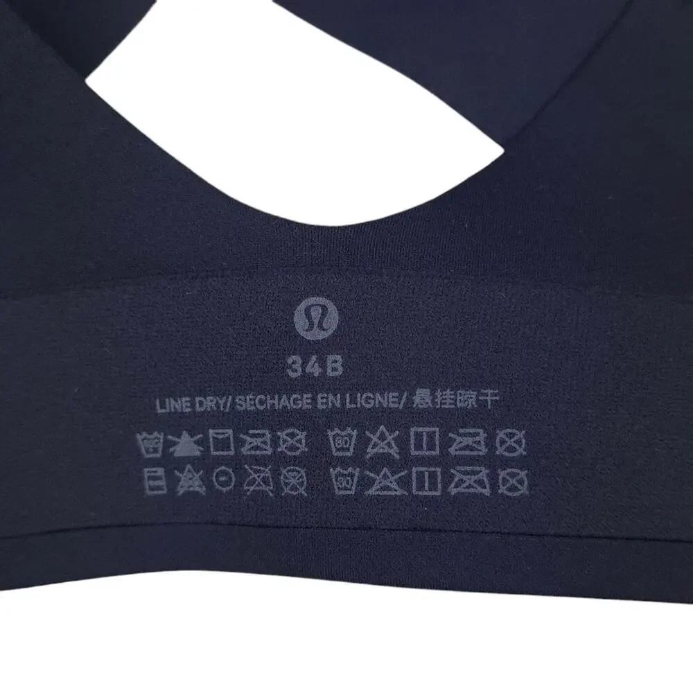 NWOT Lululemon Enlite Bra Zip Front